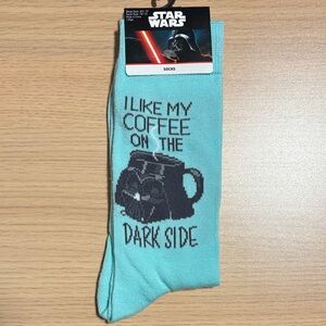 Star Wars Turquoise Dark Side Coffee Socks
